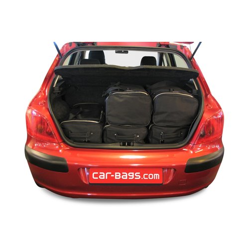 Car-Bags reistassen Car Bags reistassenset Peugeot 307 Hatchback bouwjaar 2001 t/m 2007