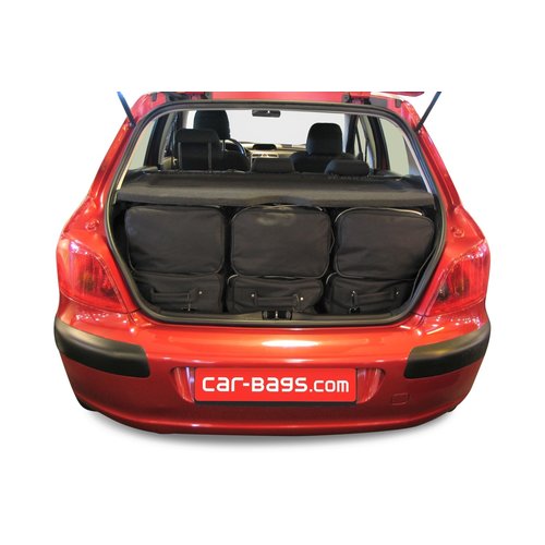 Car-Bags reistassen Car Bags reistassenset Peugeot 307 Hatchback bouwjaar 2001 t/m 2007