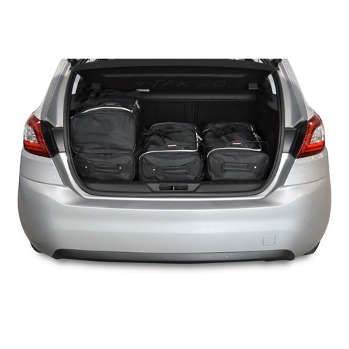 Car-Bags reistassen Car Bags reistassenset Peugeot 308 Hatchback bouwjaar 2013 t/m heden