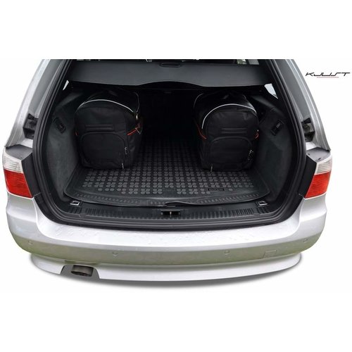 Kjust reistassen Kjust CarBags BMW 5 serie Touring bouwjaar 2003 t/m 2010 Kjust reistassen Kjust CarBags BMW 5 serie Touring bouwjaar 2003 t/m 2010