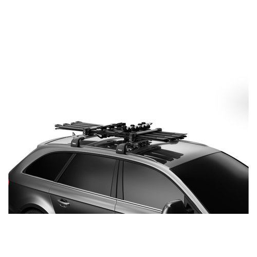 Thule ski/snowboarddrager Thule SnowPack L Ski en Snowboard drager voor 6 paar ski`s of 4 snowboards