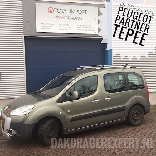 Picoya Picoya dakdragers Peugeot Partner Tepee bouwjaar 2008 t/m 2018 met dakrailing