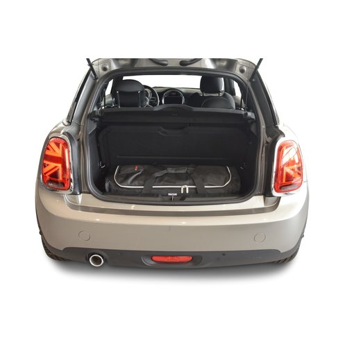 Car-Bags reistassen Car Bags reistassenset met Britse vlag logo  Mini Cooper 3 deurs bouwjaar 2014 t/m heden