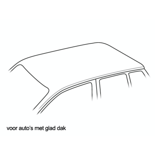 Atera Atera dakdragers Toyota Verso bouwjaar 2013 t/m 2018 zonder dakrailing Atera Atera dakdragers Toyota Verso bouwjaar 2013 t/m 2018 zonder dakrailing