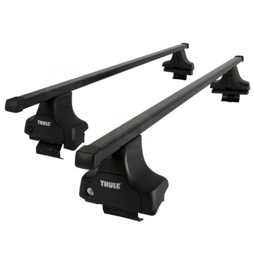 Thule SquareBar Thule dakdragers Skoda Octavia sedan bouwjaar 2004 t/m 2013