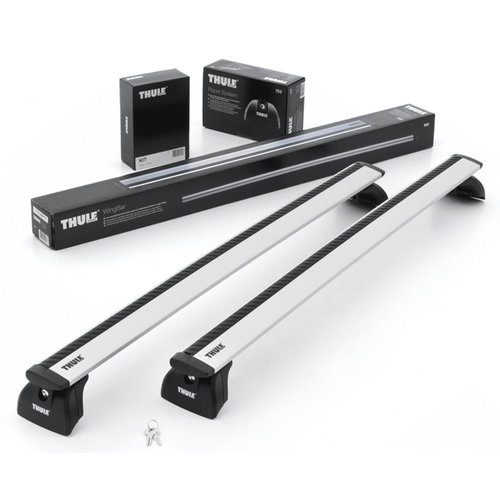 Thule WingBar Set van 2 Thule WingBar dakdragers Volkswagen T6 bouwjaar 2015 t/m heden met T-profiel