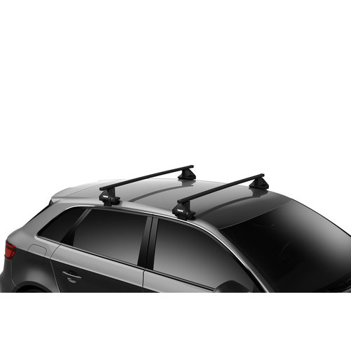 Thule SquareBar Thule SquareBar dakdragers Audi Q4 SportBack bouwjaar 2021 t/m heden zonder railing
