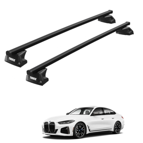 Thule SquareBar Thule SquareBar dakdragers BMW i4 bouwjaar 2021 t/m heden