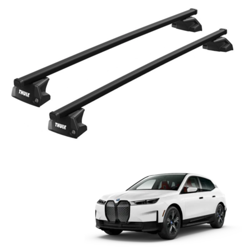 Thule SquareBar Thule SquareBar dakdragers BMW iX bouwjaar 2021 t/m heden met  montagepunten