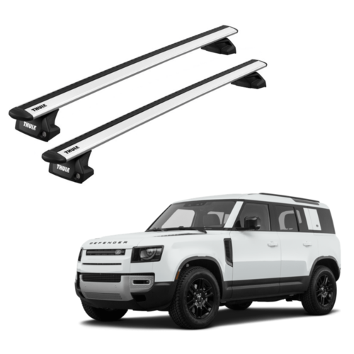 Thule WingBar Thule WingBar dakdragers Land Rover Defender bouwjaar 2019 t/m heden een railing met een T-profiel