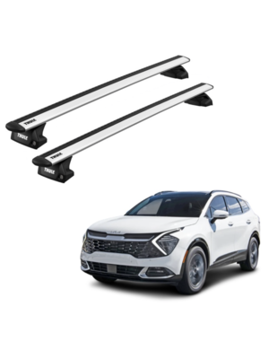 Thule WingBar Kia Sportage bouwjaar 2022 t/m heden | met gesloten dakrailing