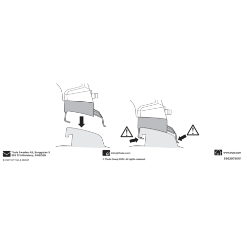 Thule WingBar Edge Thule WingBar Edge dakdragers Suzuki Grand Vitara 3 deurs bouwjaar 2005 t/m 2015 met gesloten dakrailing