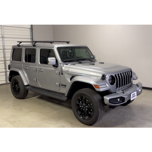 Thule SquareBar Thule dakdragers Jeep Wrangler bouwjaar 2019 t/m heden voor type met hardtop Thule SquareBar Thule dakdragers Jeep Wrangler bouwjaar 2019 t/m heden voor type met hardtop