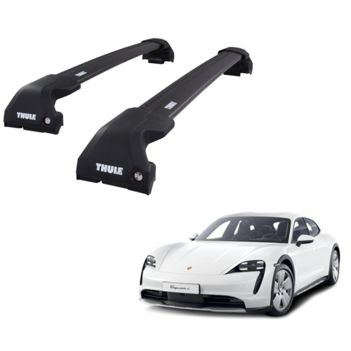 Thule WingBar Edge Thule Wingbar Edge dakdragers Porsche Taycan zonder dakrailing