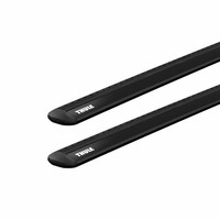 Aluminium WingBar Evo | 2 stangen zwart