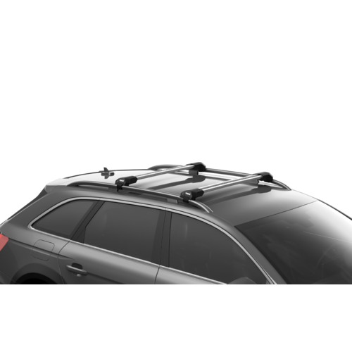 Thule WingBar Edge Thule Wingbar Edge dakdragers Audi A4 Allroad bouwjaar 2015 t/m heden met open open dakrailing