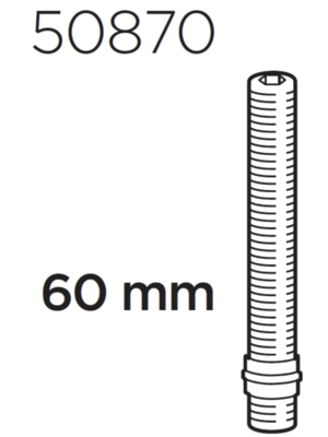 Thule Thule imbus bout 60mm | per stuk