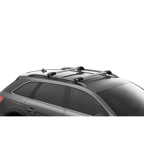 Thule WingBar Edge Thule Wingbar Edge dakdragers Skoda Roomster bouwjaar 2006 t/m 2015 met open open dakrailing Thule WingBar Edge Thule Wingbar Edge dakdragers Skoda Roomster bouwjaar 2006 t/m 2015 met open open dakrailing