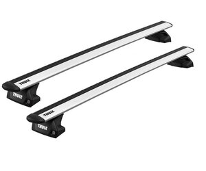 ACE-2 Type Dakdrager Bagagedrager Compatibel met Kia EV9 (MV) 2023-2026 Spoorstaven Zwart Aluminium Staven
