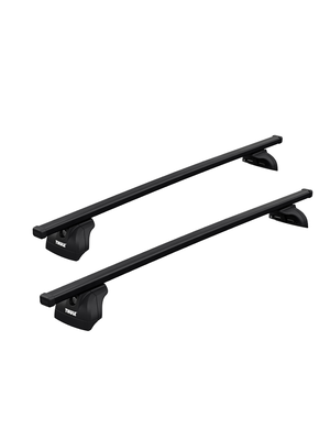 Thule WingBar Dacia Lodgy bouwjaar 2012 t/m 2021 | met gesloten dakrailing op het dak