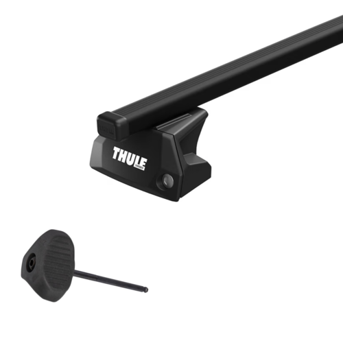 Thule SquareBar Thule SquareBar dakdragers Mitsubishi L200 bouwjaar 2021 t/m heden met gesloten dakrailing Thule SquareBar Thule SquareBar dakdragers Mitsubishi L200 bouwjaar 2021 t/m heden met gesloten dakrailing