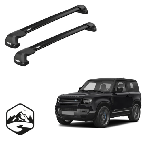 Thule WingBar Edge Thule WingBar Edge dakdragers Land Rover Defender bouwjaar 2019 t/m heden een railing met een T-profiel
