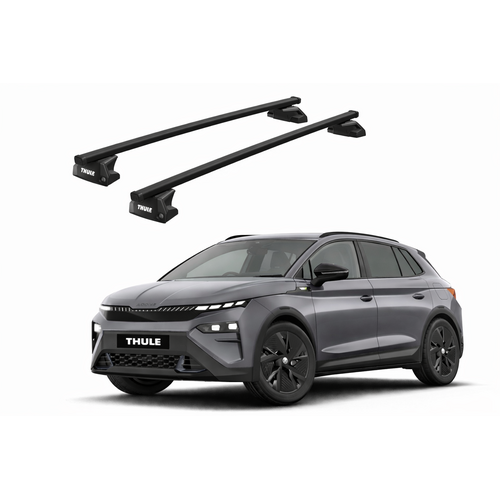 Thule SquareBar Thule SquareBar dakdragers Skoda Elroq bouwjaar 2024 t/m heden met gesloten dakrailing