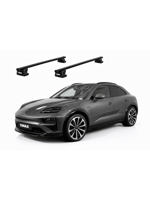 Thule SquareBar Porsche Macan bouwjaar 2024 t/m heden | met gesloten dakrailing