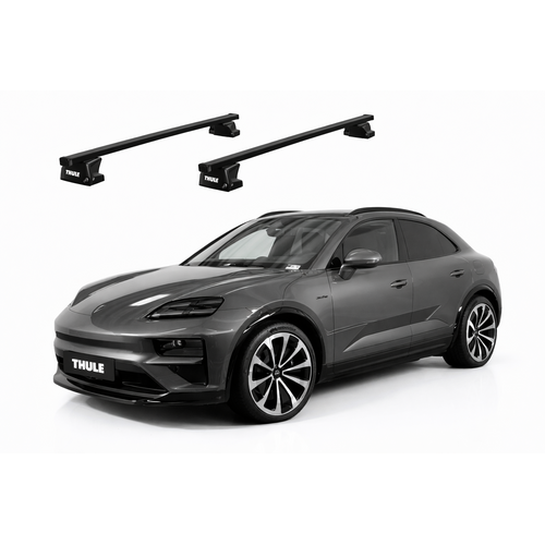 Thule SquareBar Thule SquareBar dakdragers Porsche Macan bouwjaar 2024 t/m heden met gesloten dakrailing