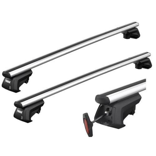Thule SmartRack Universele Thule SmartRack dakdragers voor auto's met open dakrailing 120 en 135cm