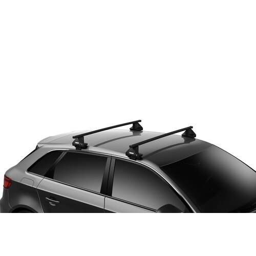 Thule SquareBar Thule SquareBar dakdragers Renault Clio Estate bouwjaar 2013 t/m 2020 zonder dakrailing