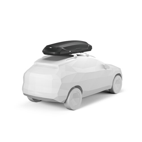 Thule dakkoffer Dakkoffer Thule Pulse 2 XL met 500 liter kleur zwart