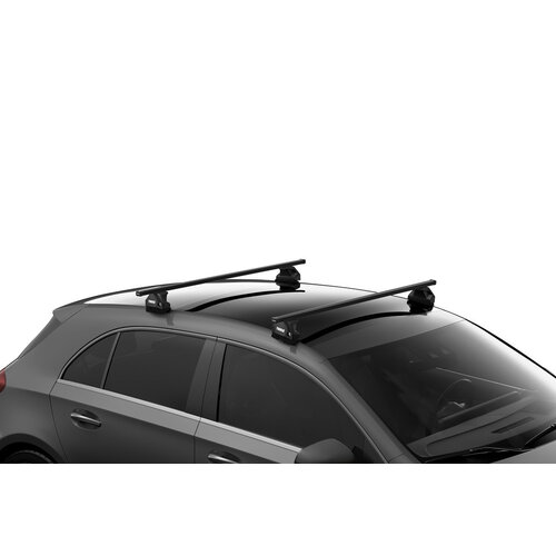 Thule SquareBar Thule SquareBar dakdragers BMW iX3 bouwjaar 2025 t/m heden met montagepunten Thule SquareBar Thule SquareBar dakdragers BMW iX3 bouwjaar 2025 t/m heden met montagepunten