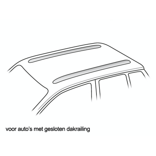 Atera Aluminium Atera dakdragers Audi A6 Avant bouwjaar 2005 t/m 2011 met gesloten dakrailing Atera Aluminium Atera dakdragers Audi A6 Avant bouwjaar 2005 t/m 2011 met gesloten dakrailing
