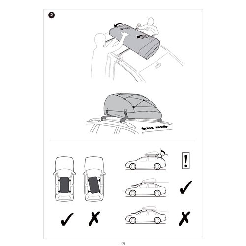 Twinnyload Daktas opvouwbaar | 320 liter