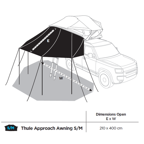 Thule Thule Approach Awning S/M