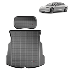 Rubber kofferbakmat Tesla Model 3 bouwjaar 2018 t/m heden