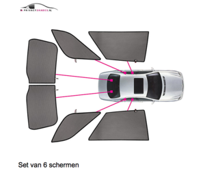 Volkswagen Golf 7 3 deurs | bouwjaar 2013 t/m 2020 | CarShades - Privacyshades