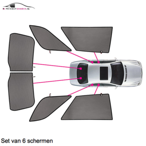 CarShades zonneschermen Saab 9-5 estate bouwjaar 2005 t/m 2010