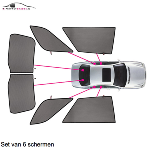 CarShades zonneschermen Audi Q3 bouwjaar 2011 t/m 2019