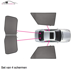 CarShades zonneschermen Skoda Octavia 5 deurs bouwjaar 1997 t/m 2004