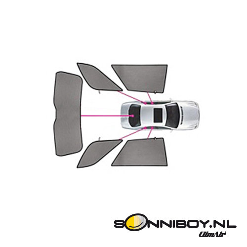 Sonniboy zonneschermen Sonniboy zonneschermenset Volkswagen Touran bouwjaar 2003 t/m 2010