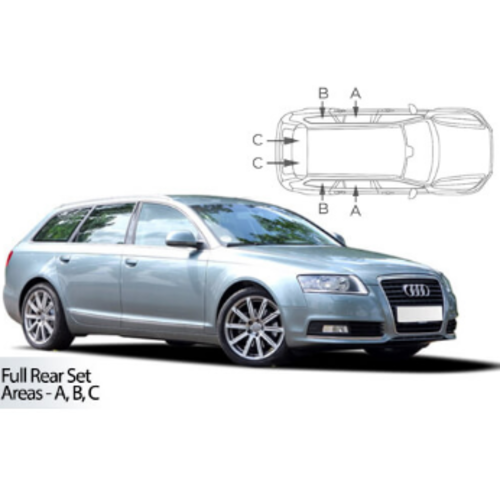 CarShades zonneschermen CarShades zonneschermenset Audi A6 avant bouwjaar 2004 t/m 2011