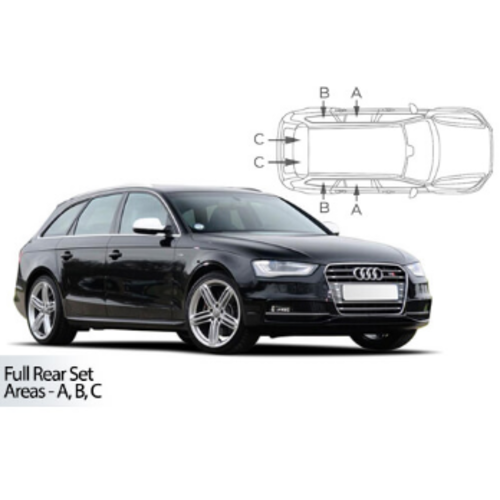 CarShades zonneschermen CarShades zonneschermenset Audi A4 avant bouwjaar 2008 t/m 2016