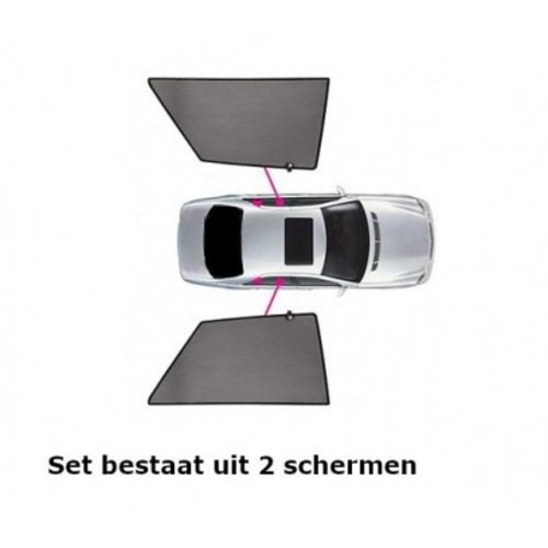 CarShades zonneschermen CarShades zonneschermenset Opel Mokka bouwjaar 2020 t/m heden (2-delig)