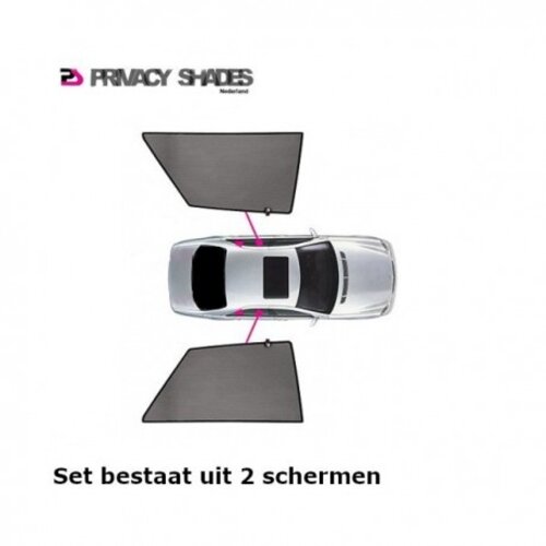 CarShades zonneschermen 2 delige set CarShades zonneschermenset Volvo XC60 bouwjaar 2008 t/m 2017