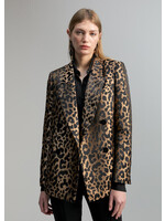 Blazer in leoprint