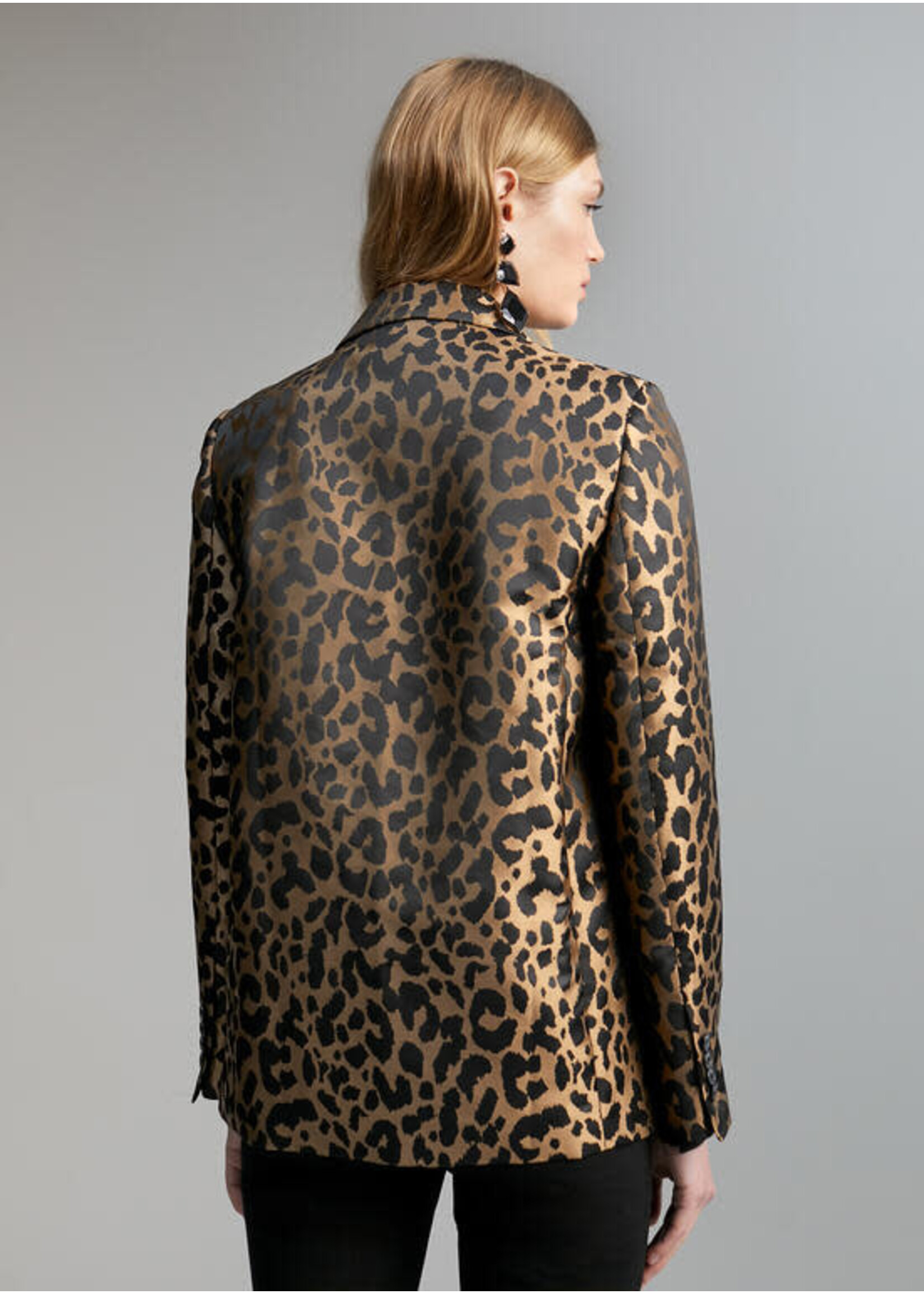 Blazer in leoprint