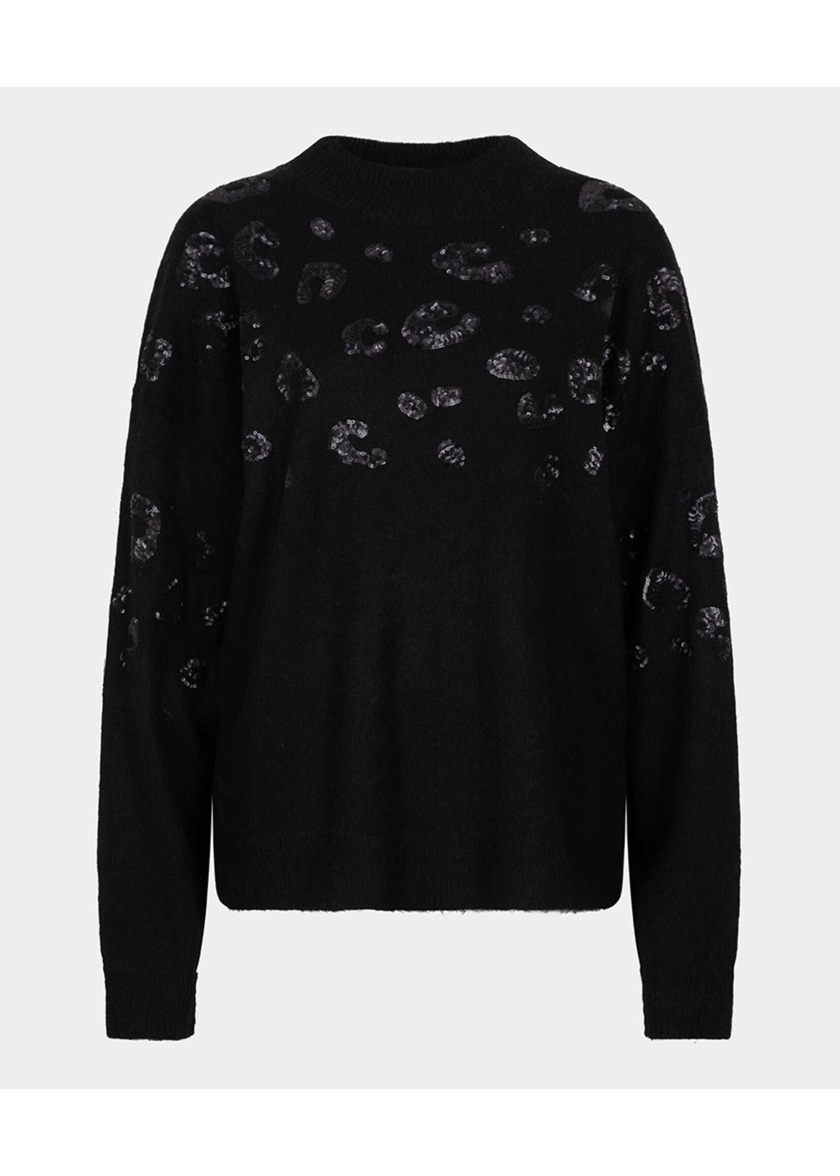 Sweater animal sequins