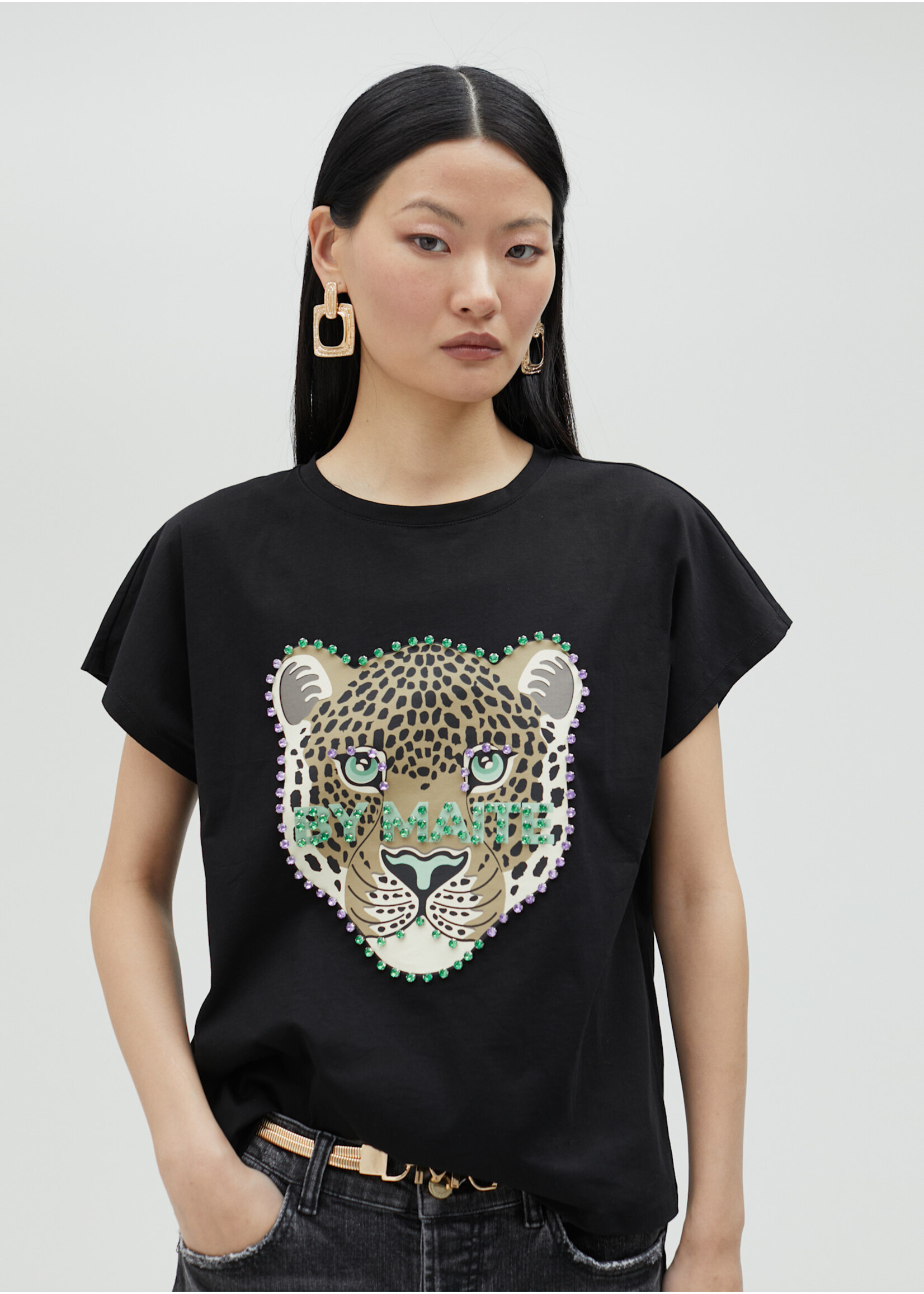 MS2515004 T-shirt léopard